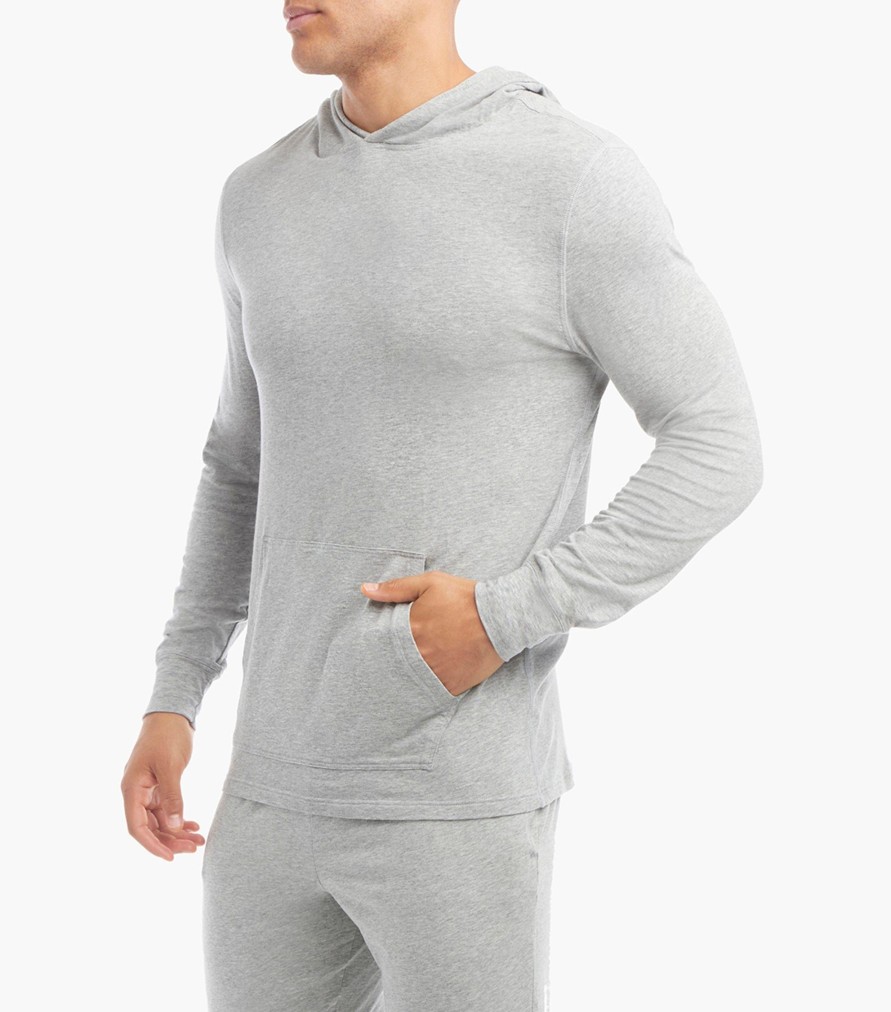 Bekleidung 2(X)IST | Traum | Lounge-Hoodie Grau Heidet