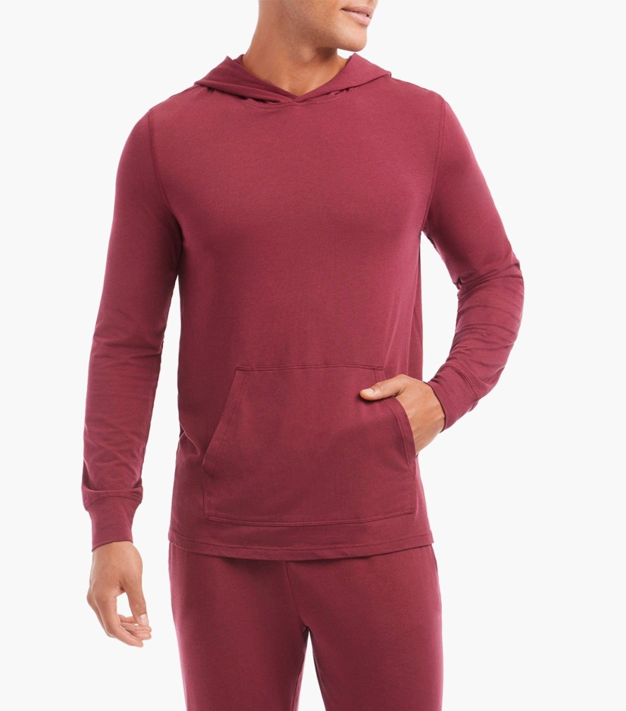 Bekleidung 2(X)IST | Traum | Lounge-Hoodie Himbeer-Fudge