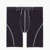 Unterwasche 2(X)IST | Blitz | 6" Boxershorts Schwarz Schonheit/Grau