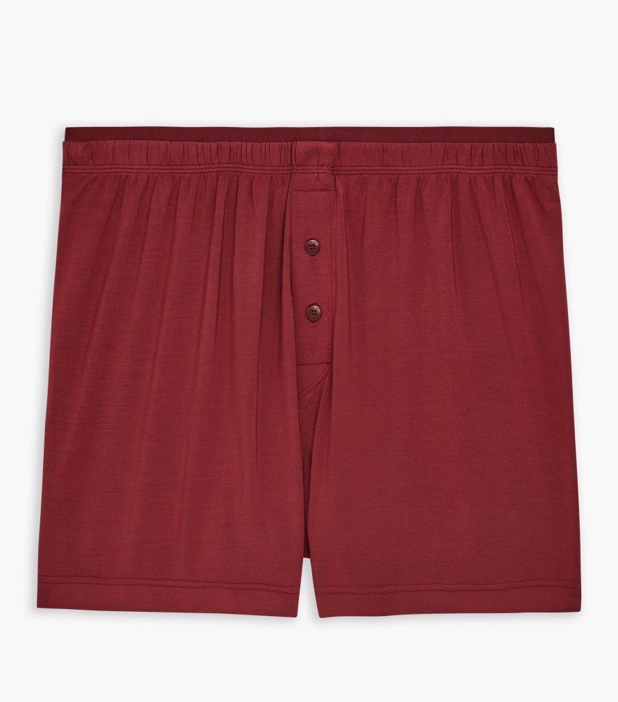 Unterwasche 2(X)IST | Boxershorts Aus Modalstrick Cordovan