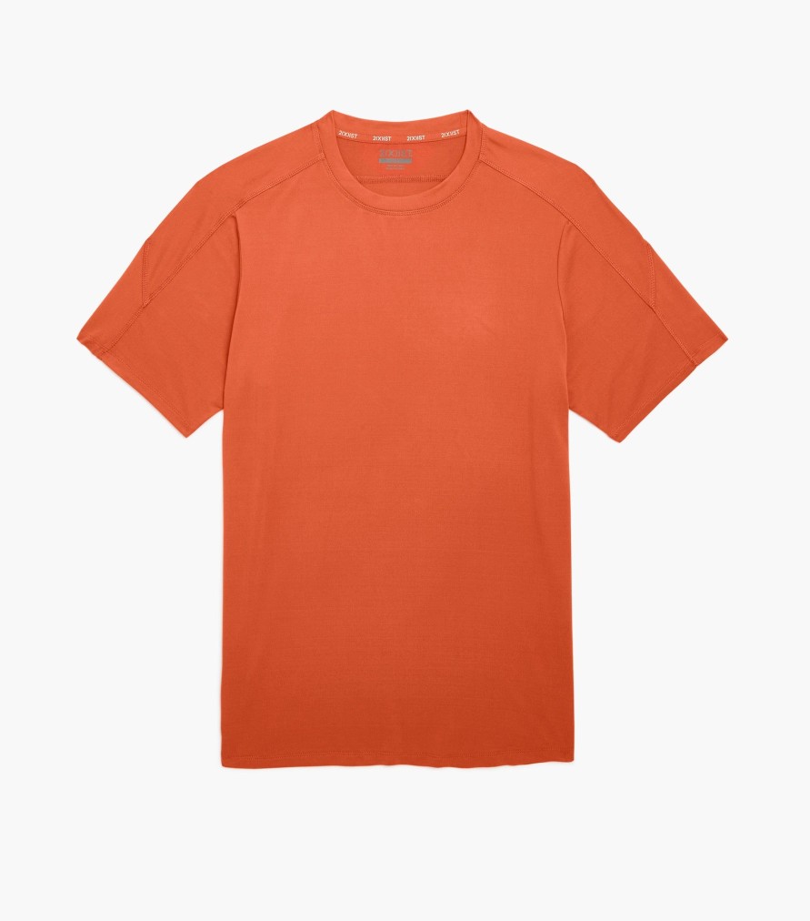 Bekleidung 2(X)IST | Aktive Kleidung | Route T-Shirt Mekka Orange