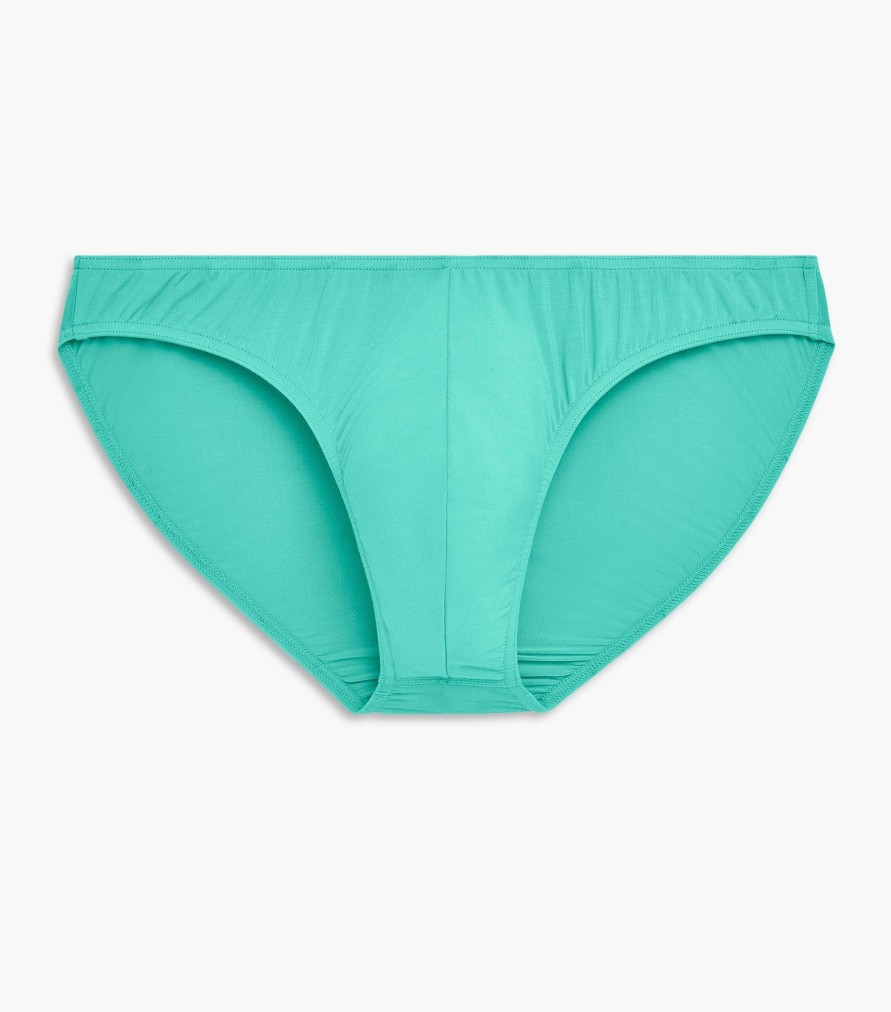 Unterwasche 2(X)IST | Modaler Huft-Bikini-Slip Turkis