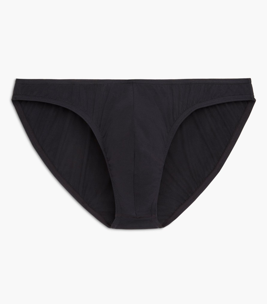 Unterwasche 2(X)IST | Modaler Huft-Bikini-Slip Schwarze Schonheit