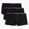 Unterwasche 2(X)IST | No-Show-Unterhosen Aus Baumwollstretch Im 3Er-Pack Schwarz