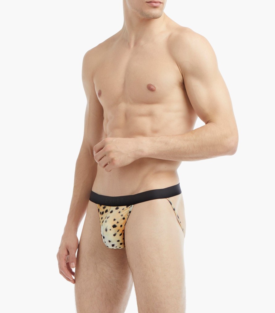 Unterwasche 2(X)IST | Sliq Jock Strap Aquarell Farbiger Gepard