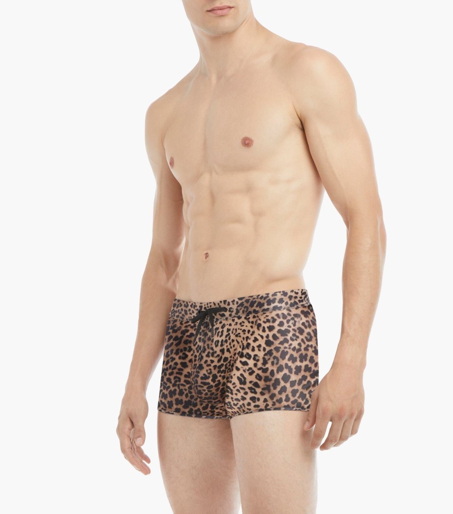 Schwimmen 2(X)IST | Cabo Badehose Natralischer Leopard