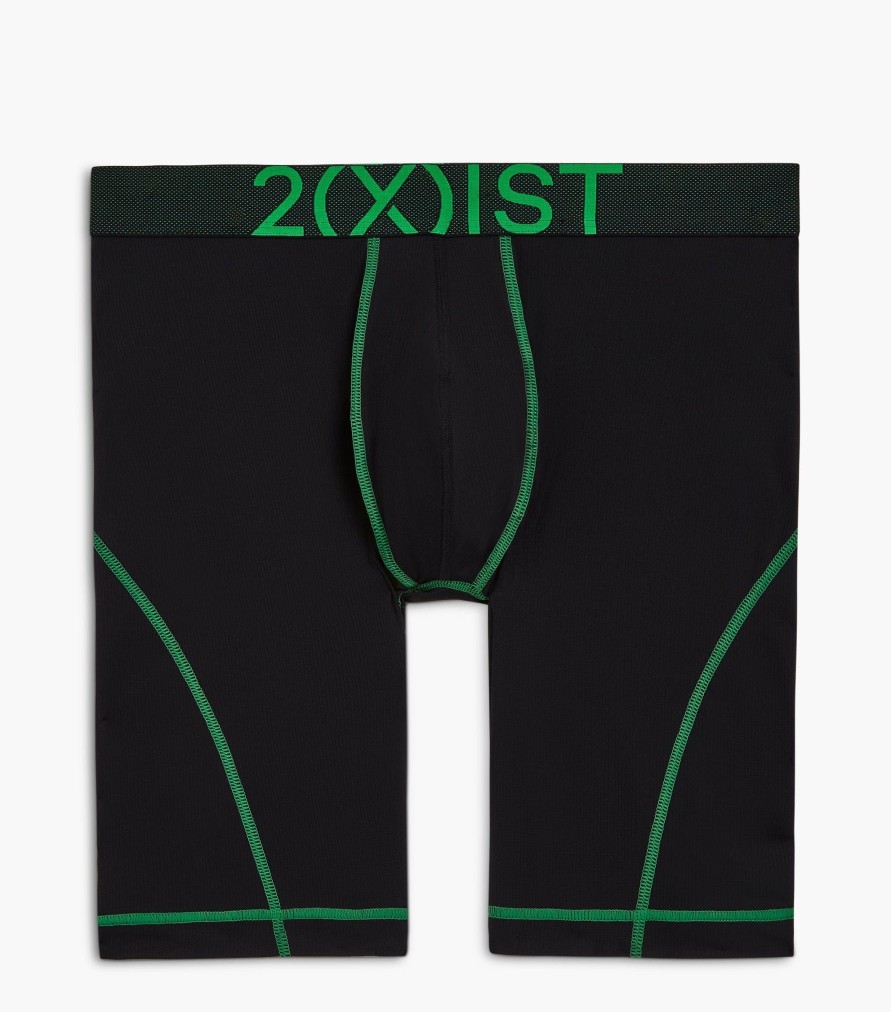 Unterwasche 2(X)IST | Blitz | 9" Boxershorts Black Beauty/Irish Jig