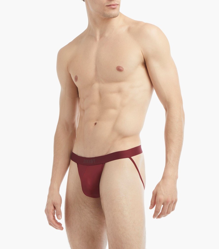 Unterwasche 2(X)IST | Sliq Jock Strap Cordovan