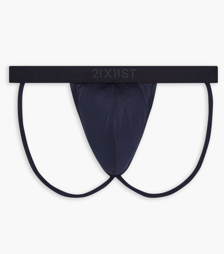 Unterwasche 2(X)IST | Sliq Jock Strap Marineblauer Blazer