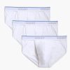 Unterwasche 2(X)IST | Baumwoll-Stretch-Sport-Slip Im 3Er-Pack Weiss