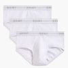 Unterwasche 2(X)IST | Essential Cotton Contour Pouch Slip Im 3Er-Pack Weiss