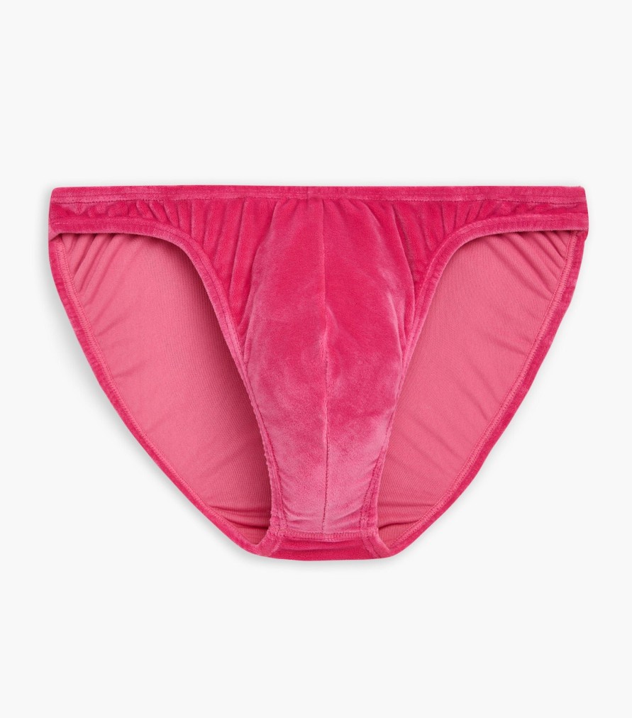 Unterwasche 2(X)IST | Velours | Sliq Huftslip Fuschia Lila