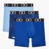 Unterwasche 2(X)IST | (X) Sport | 6" Boxershorts Im 3Er-Pack Alaskanblau/Surftheweb/Crosshatchcamo