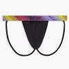 Unterwasche 2(X)IST | Sliq Jock Strap Schwarze Schonheit Mit Sonnenuntergangstreifen