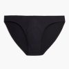 Unterwasche 2(X)IST | Modal Gerippter Huft-Bikini-Slip Schwarze Schonheit