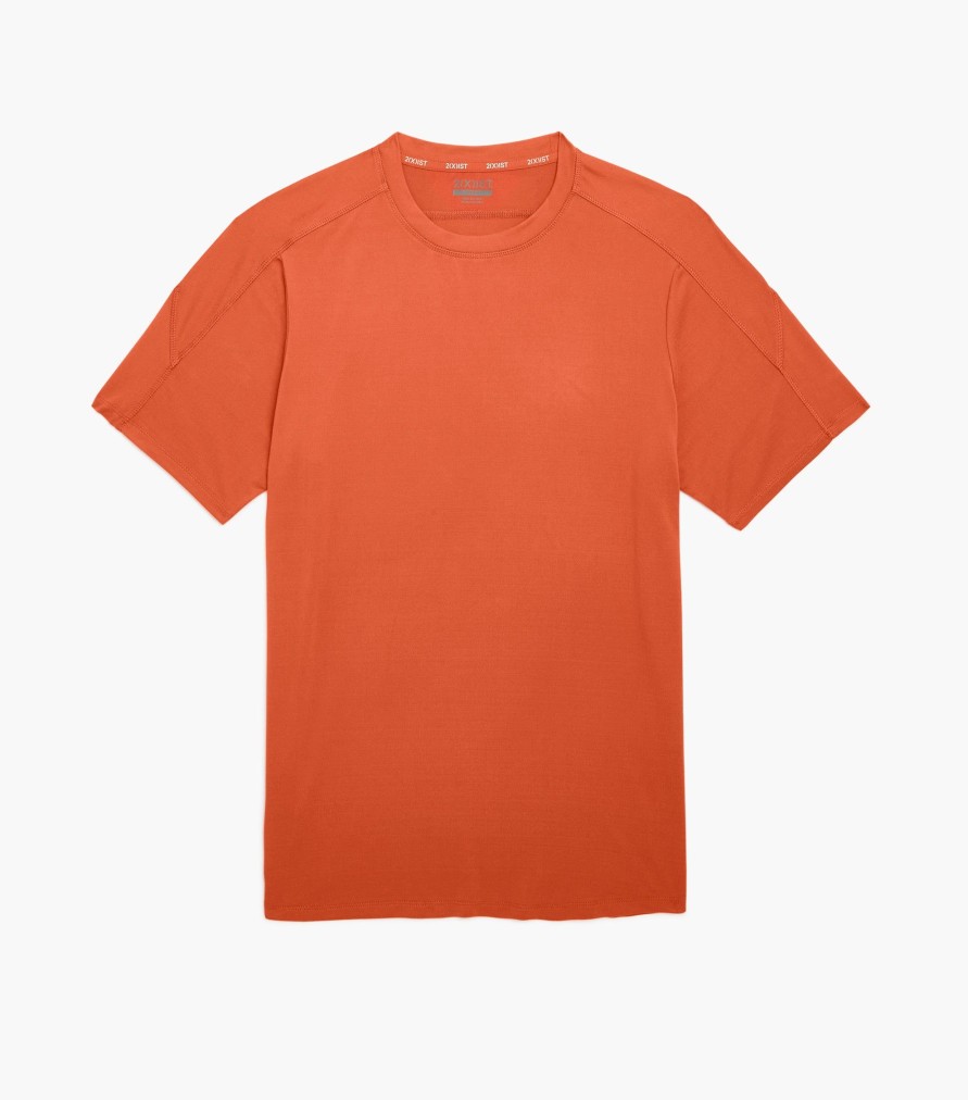 T-Shirts Und Tanktops 2(X)IST | Aktive Kleidung | Route T-Shirt Mekka Orange