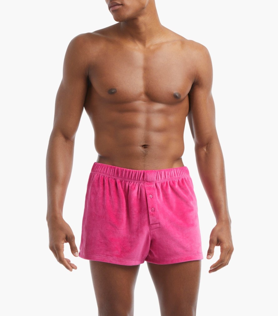 Unterwasche 2(X)IST | Velours | Sliq Boxer Fuschia Lila