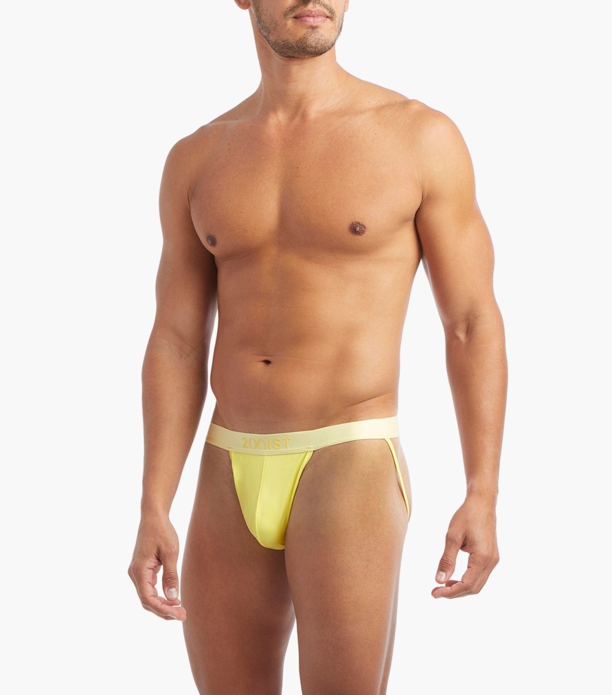 Unterwasche 2(X)IST | Sliq Jock Strap Sonnige Limette