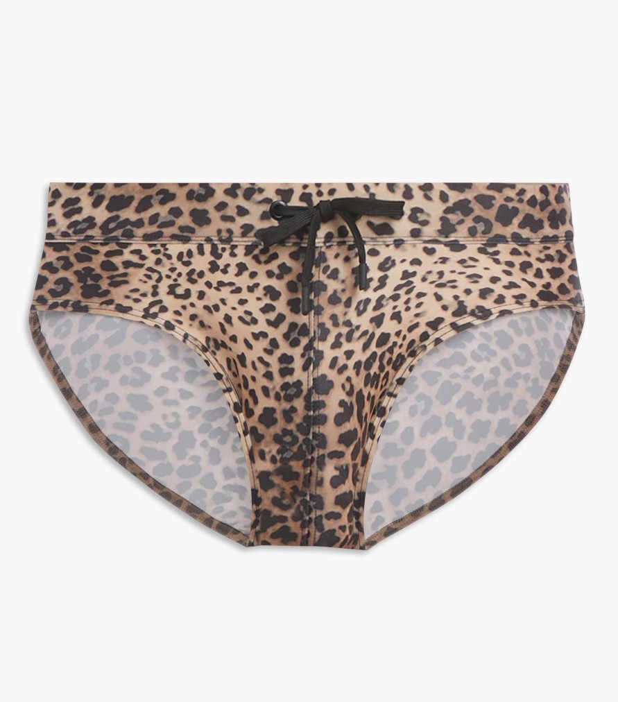 Schwimmen 2(X)IST | Rio-Badehose Natralischer Leopard