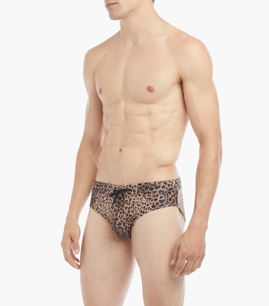 Schwimmen 2(X)IST | Rio-Badehose Natralischer Leopard